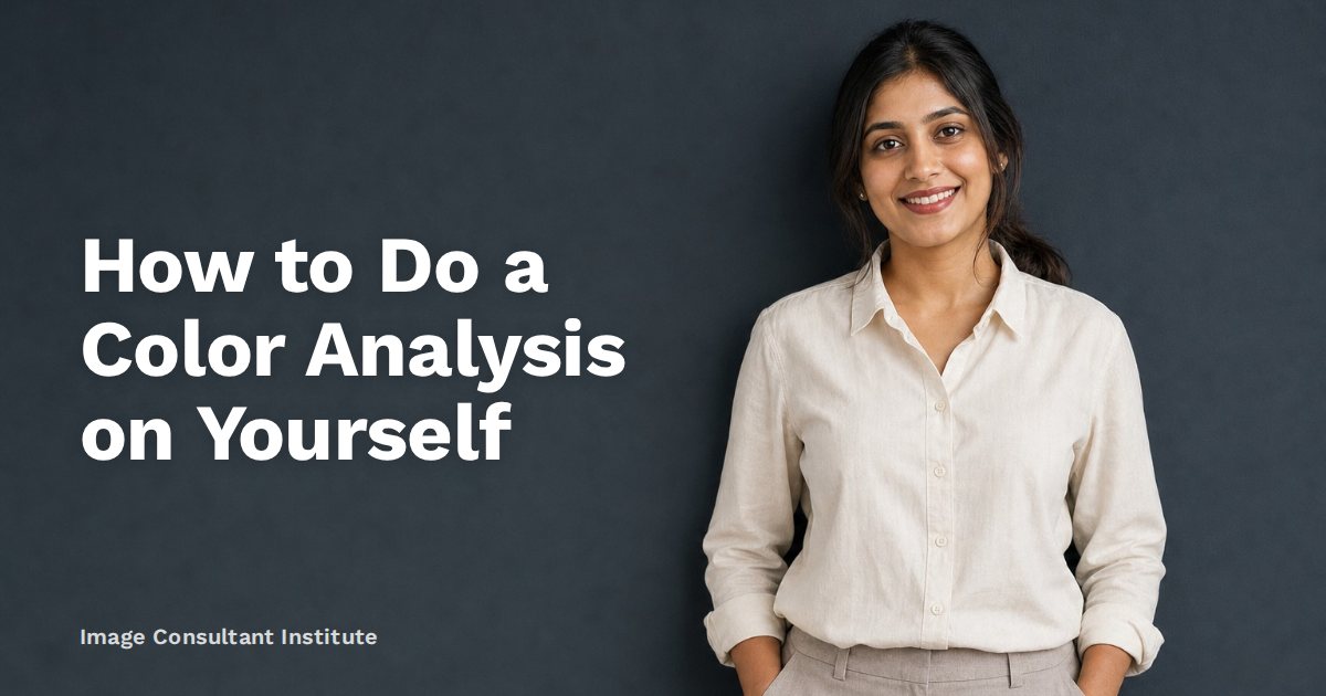 How to Do a Color Analysis on Yourself
